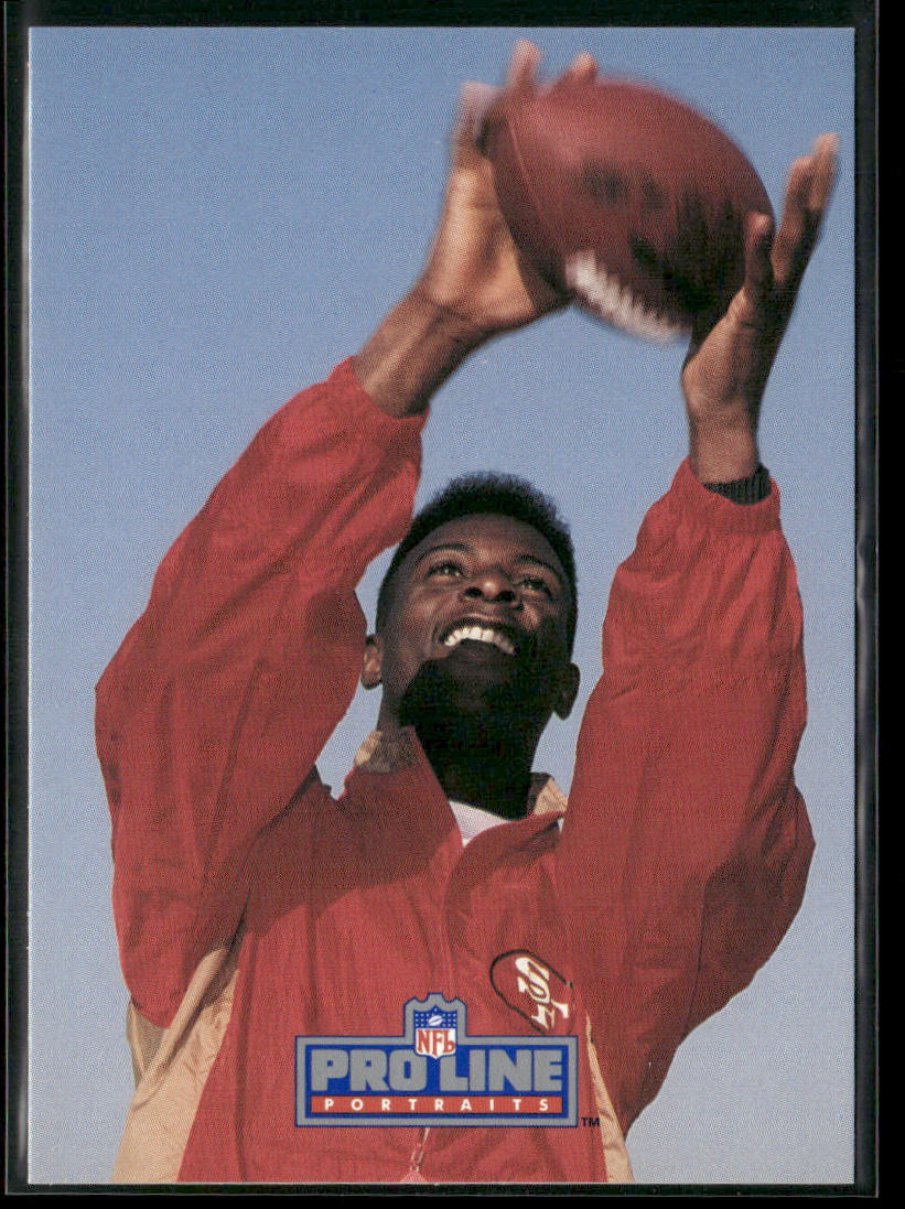 Jerry Rice 1991 Pro Line Portraits #201 San Francisco 49ers