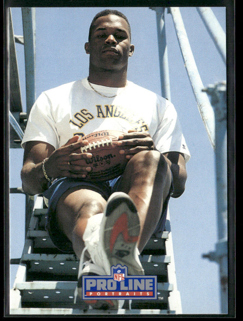 Roman Phifer 1991 Pro Line Portraits #210 RC Los Angeles Rams