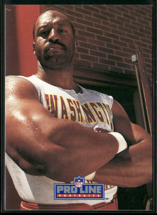 Monte Coleman 1991 Pro Line Portraits #214 Washington Redskins