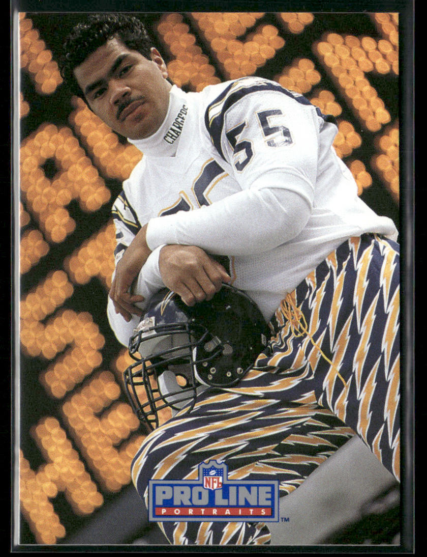 Junior Seau 1991 Pro Line Portraits #222 San Diego Chargers
