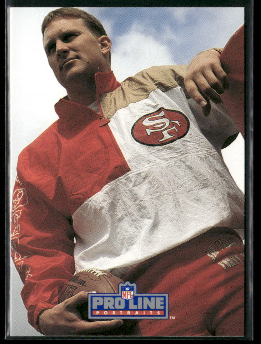 Brent Jones 1991 Pro Line Portraits #223 San Francisco 49ers