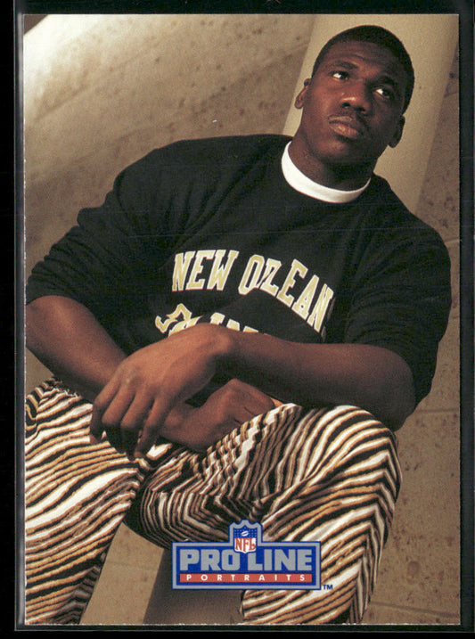 Renaldo Turnbull 1991 Pro Line Portraits #230 New Orleans Saints