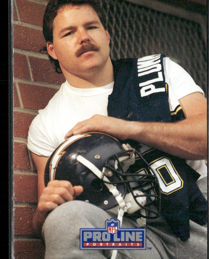 Gary Plummer 1991 Pro Line Portraits #232 San Diego Chargers