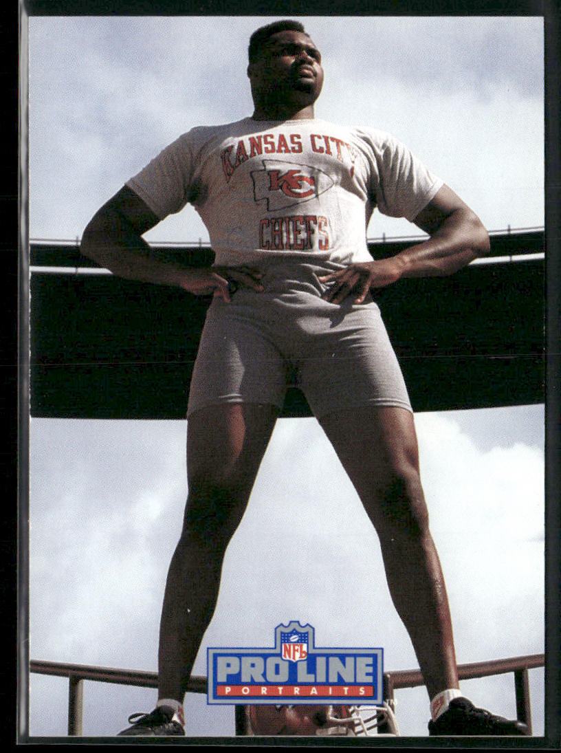 Neil Smith 1991 Pro Line Portraits #236 Kansas City Chiefs
