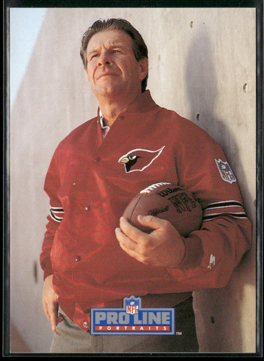 Joe Bugel 1991 Pro Line Portraits #240 Phoenix Cardinals