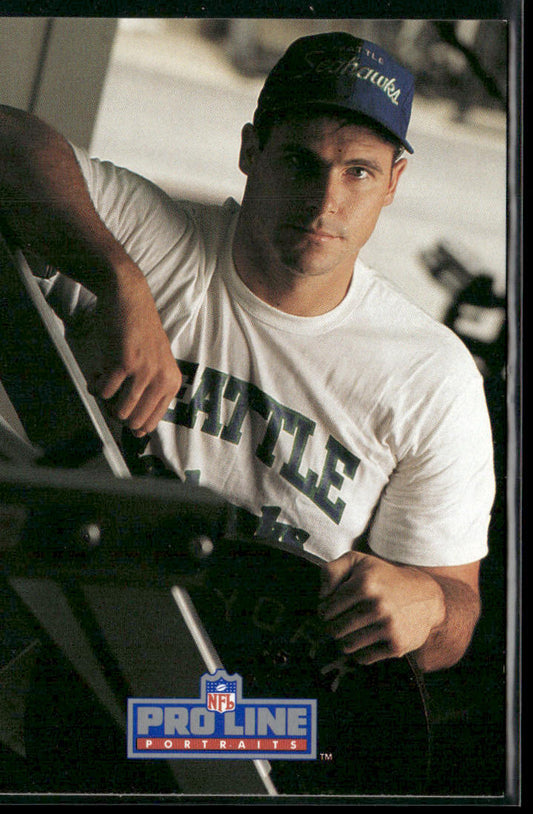 Dave Wyman 1991 Pro Line Portraits #241 Seattle Seahawks