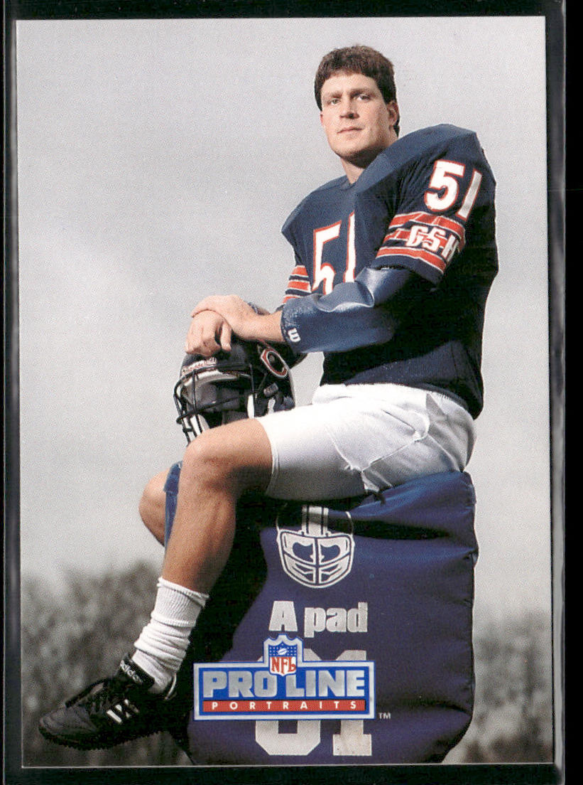 Jim Morrissey 1991 Pro Line Portraits #245 RC Chicago Bears