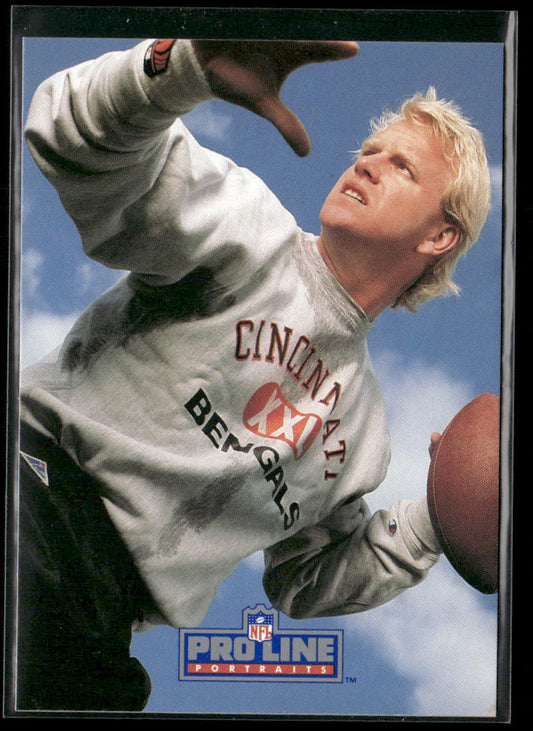 Boomer Esiason 1991 Pro Line Portraits #250 Cincinnati Bengals