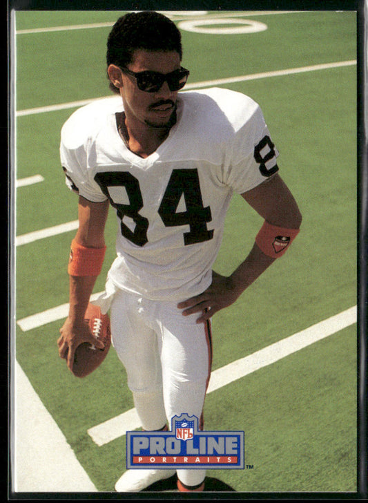 Webster Slaughter 1991 Pro Line Portraits #253 Cleveland Browns