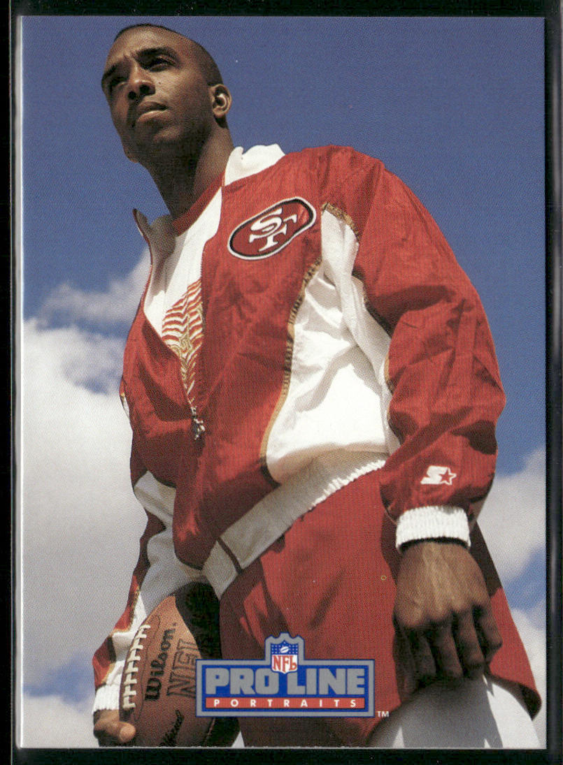 Mike Sherrard 1991 Pro Line Portraits #254 San Francisco 49ers