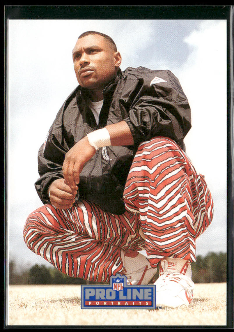 Steve Broussard 1991 Pro Line Portraits #255 Atlanta Falcons