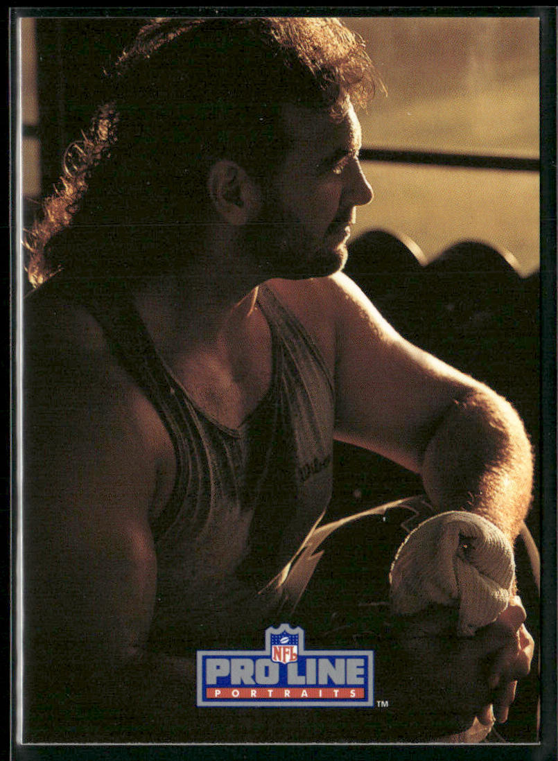 Bob Golic 1991 Pro Line Portraits #258 Los Angeles Raiders
