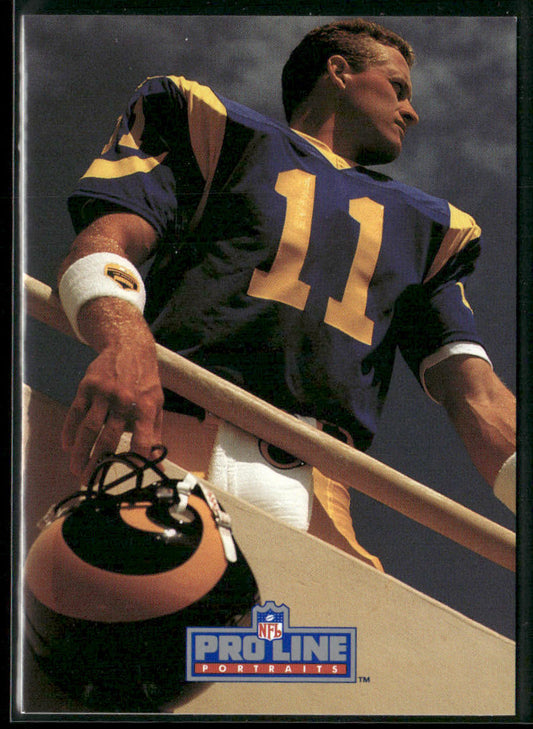 Jim Everett 1991 Pro Line Portraits #259 Los Angeles Rams