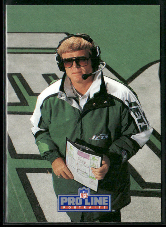 Bruce Coslet 1991 Pro Line Portraits #260 New York Jets