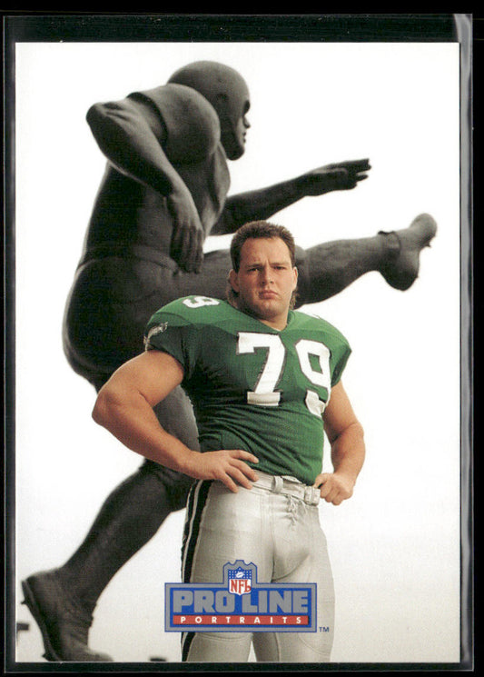 Mike Schad 1991 Pro Line Portraits #268 Philadelphia Eagles