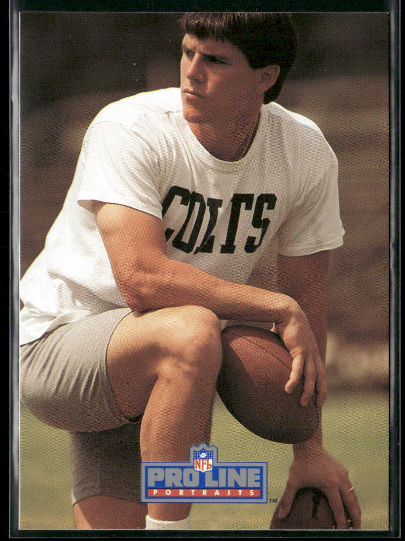 Dean Biasucci 1991 Pro Line Portraits #270 Indianapolis Colts