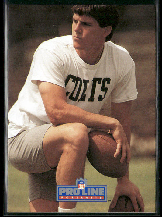 Dean Biasucci 1991 Pro Line Portraits #270 Indianapolis Colts