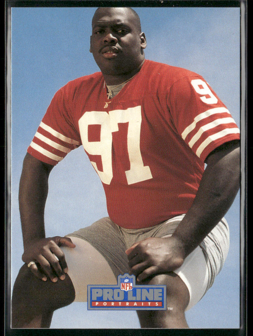 Ted Washington 1991 Pro Line Portraits #272 RC San Francisco 49ers