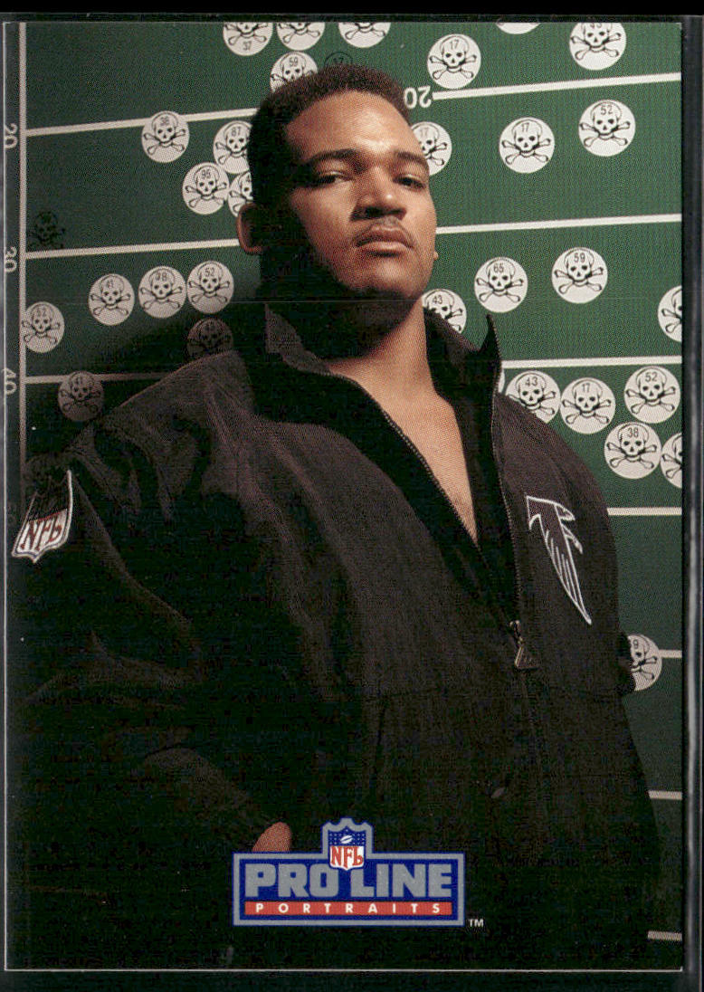 Tracy Johnson 1991 Pro Line Portraits #277 RC Atlanta Falcons