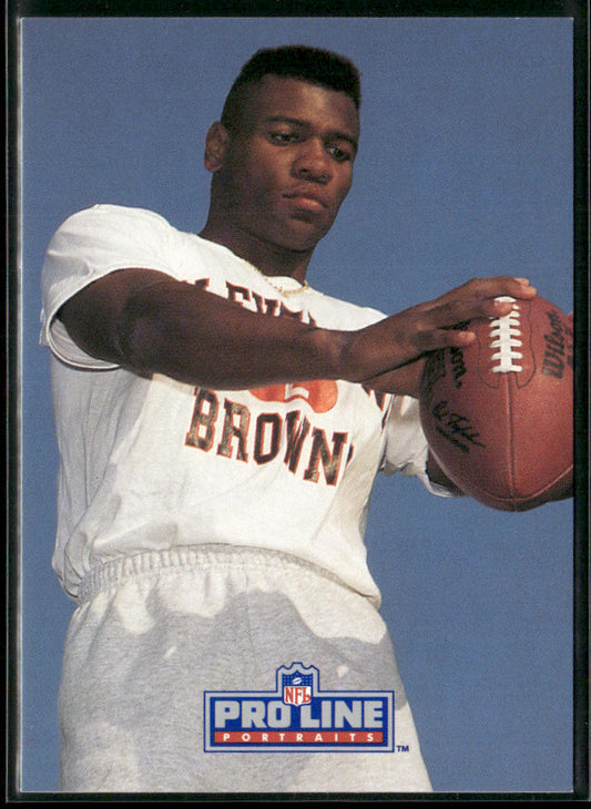 Eric Turner 1991 Pro Line Portraits #282 RC Cleveland Browns