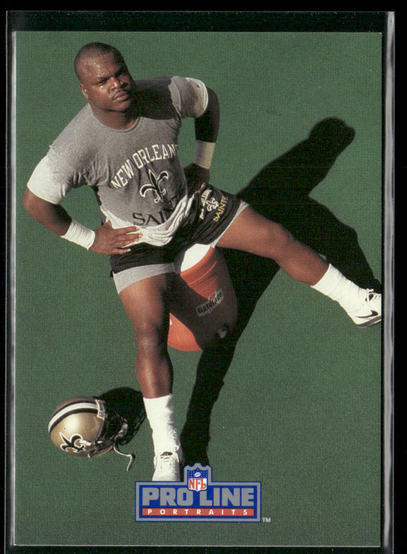 Vaughan Johnson 1991 Pro Line Portraits #294 New Orleans Saints