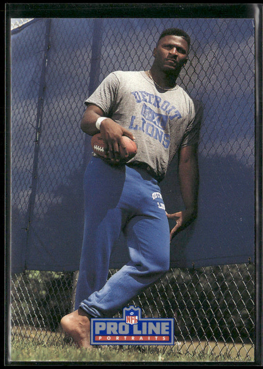 Bennie Blades 1991 Pro Line Portraits #299 Detroit Lions