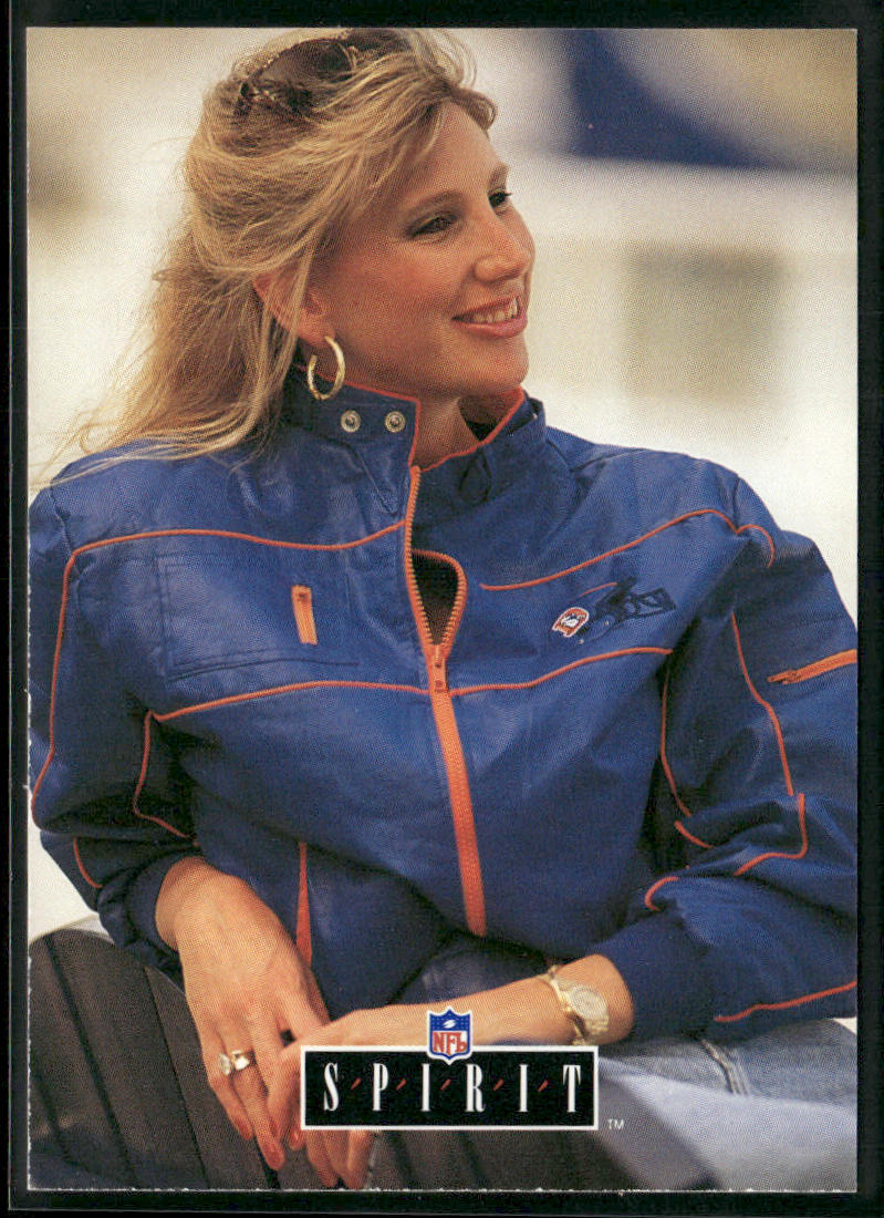 Janet Elway 1991 Pro Line Portraits Spirit Wives #3 Denver Broncos