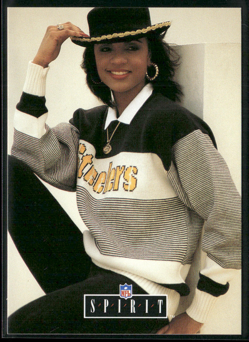 Toni Lipps 1991 Pro Line Portraits Spirit Wives #5 Pittsburgh Steelers