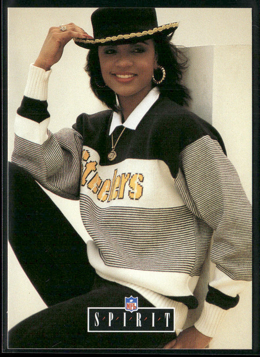 Toni Lipps 1991 Pro Line Portraits Spirit Wives #5 Pittsburgh Steelers