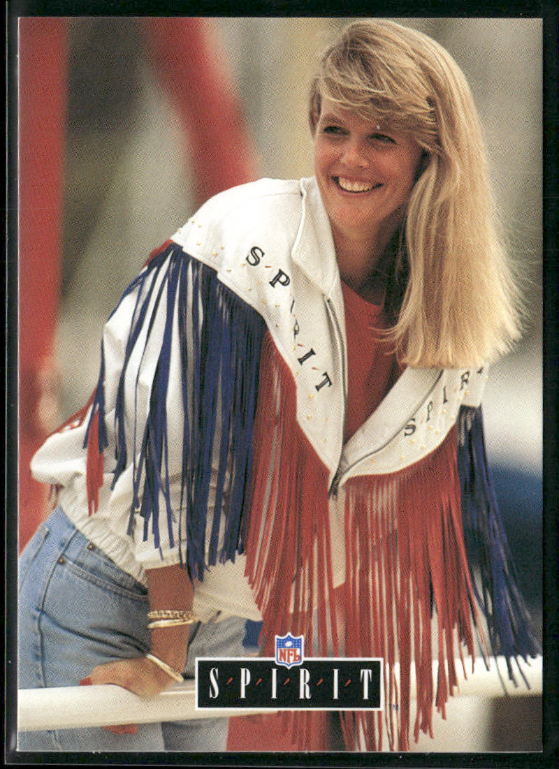 Stacey O'Brien 1991 Pro Line Portraits Spirit Wives #6 New York Jets