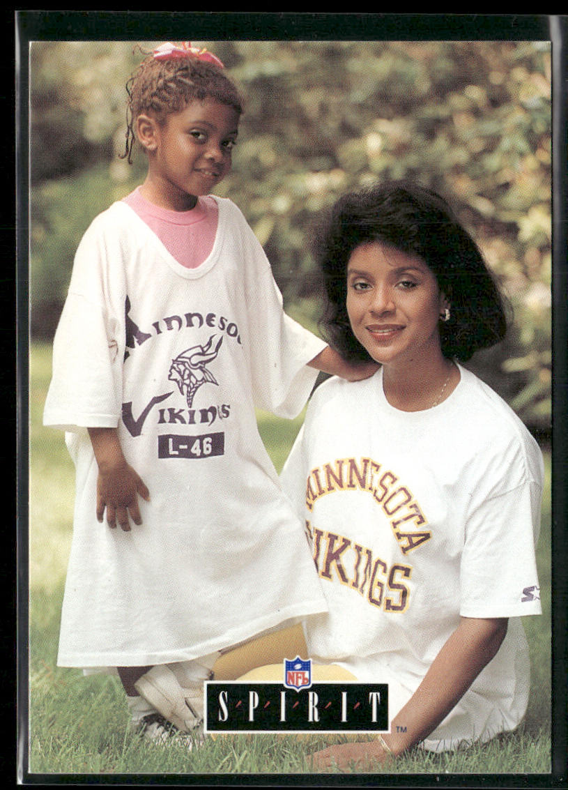 Phylicia Rashad 1991 Pro Line Portraits Spirit Wives #7 Minnesota Vikings