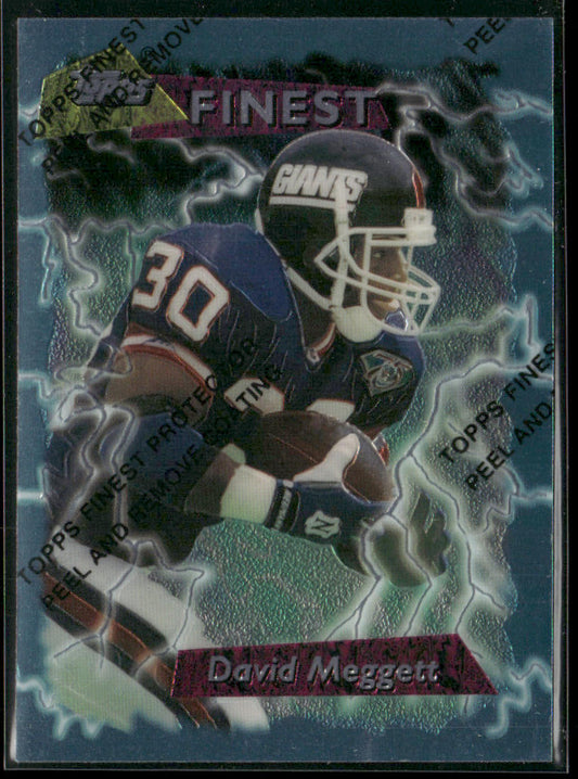 David Meggett 1995 Finest #2 New York Giants