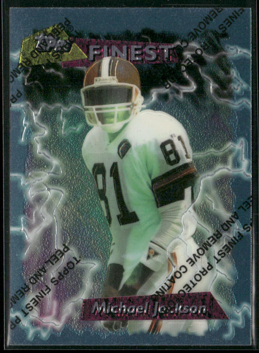 Michael Jackson 1995 Finest #5 Cleveland Browns