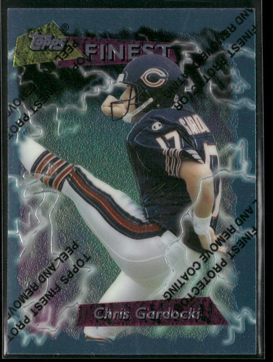 Chris Gardocki 1995 Finest #8 Chicago Bears