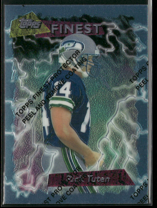 Rick Tuten 1995 Finest #13 Seattle Seahawks