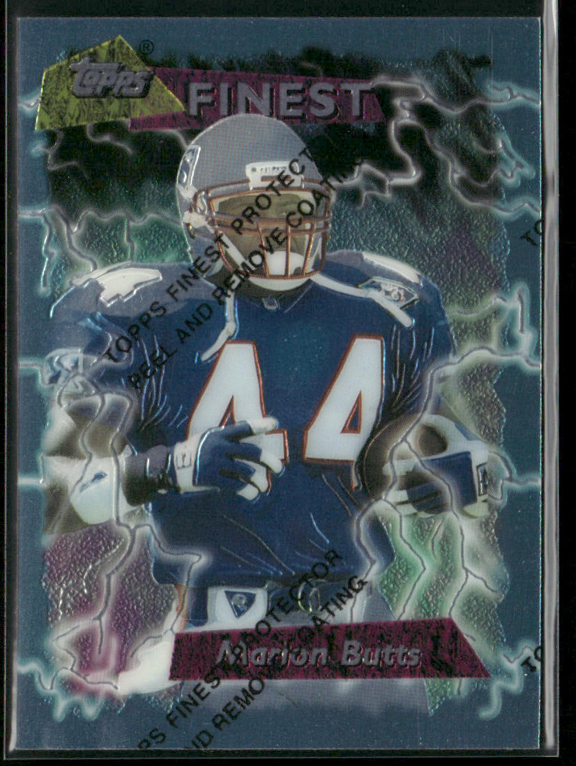 Marion Butts 1995 Finest #15 New England Patriots