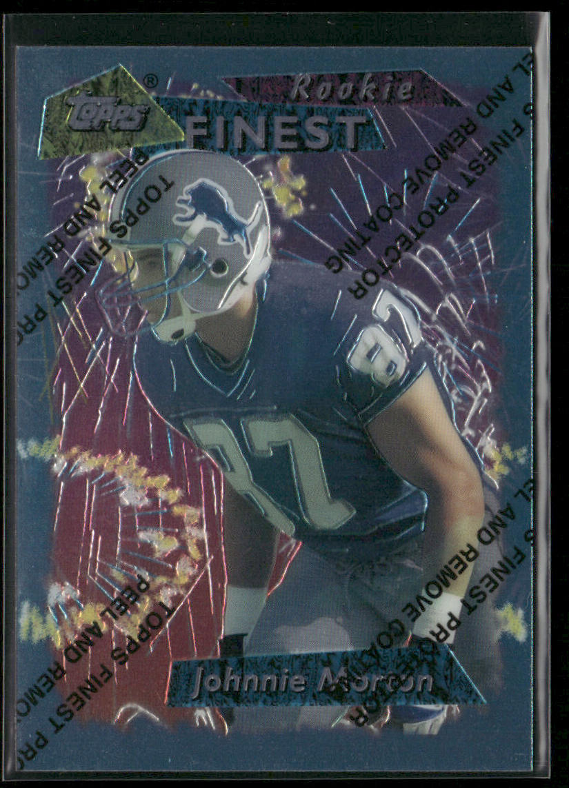 Johnnie Morton 1995 Finest #16 Detroit Lions
