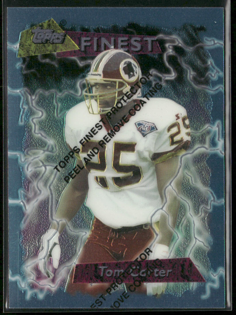 Tom Carter 1995 Finest #26 Washington Redskins