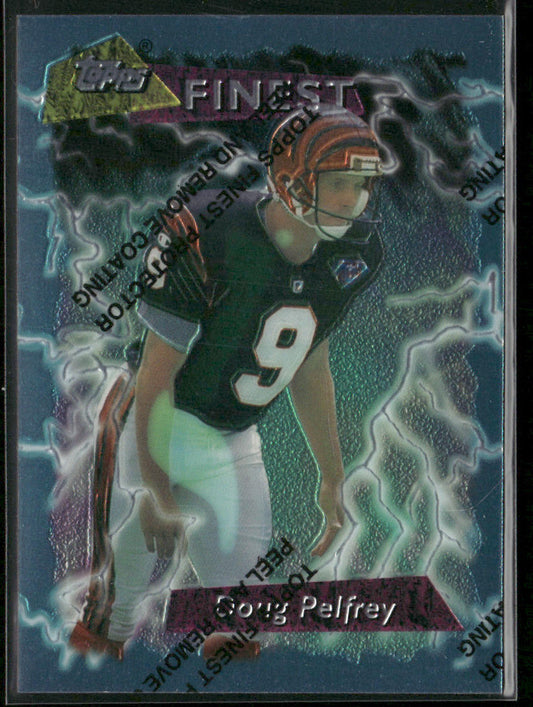 Doug Pelfrey 1995 Finest #28 Cincinnati Bengals
