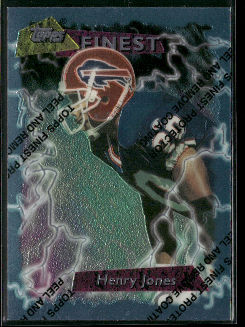 Henry Jones 1995 Finest #31 Buffalo Bills