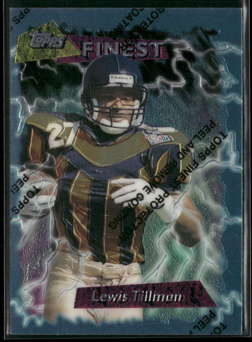 Lewis Tillman 1995 Finest #35 Chicago Bears