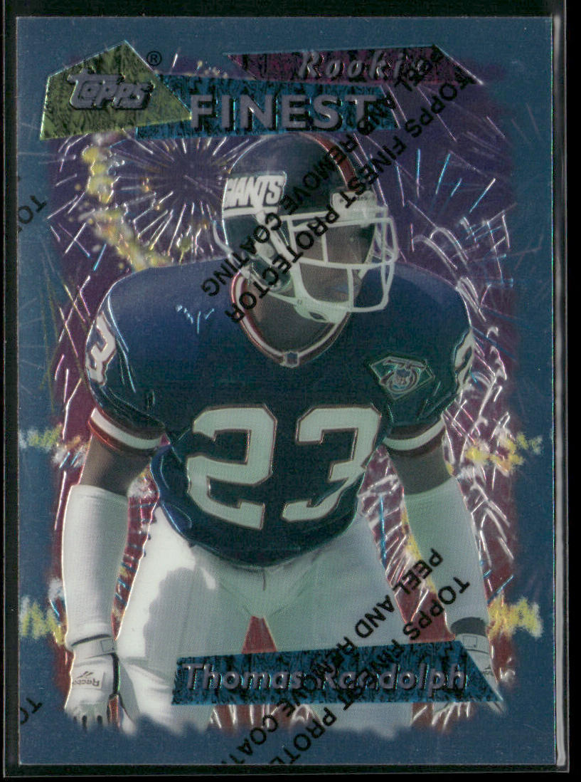 Thomas Randolph 1995 Finest #36 New York Giants