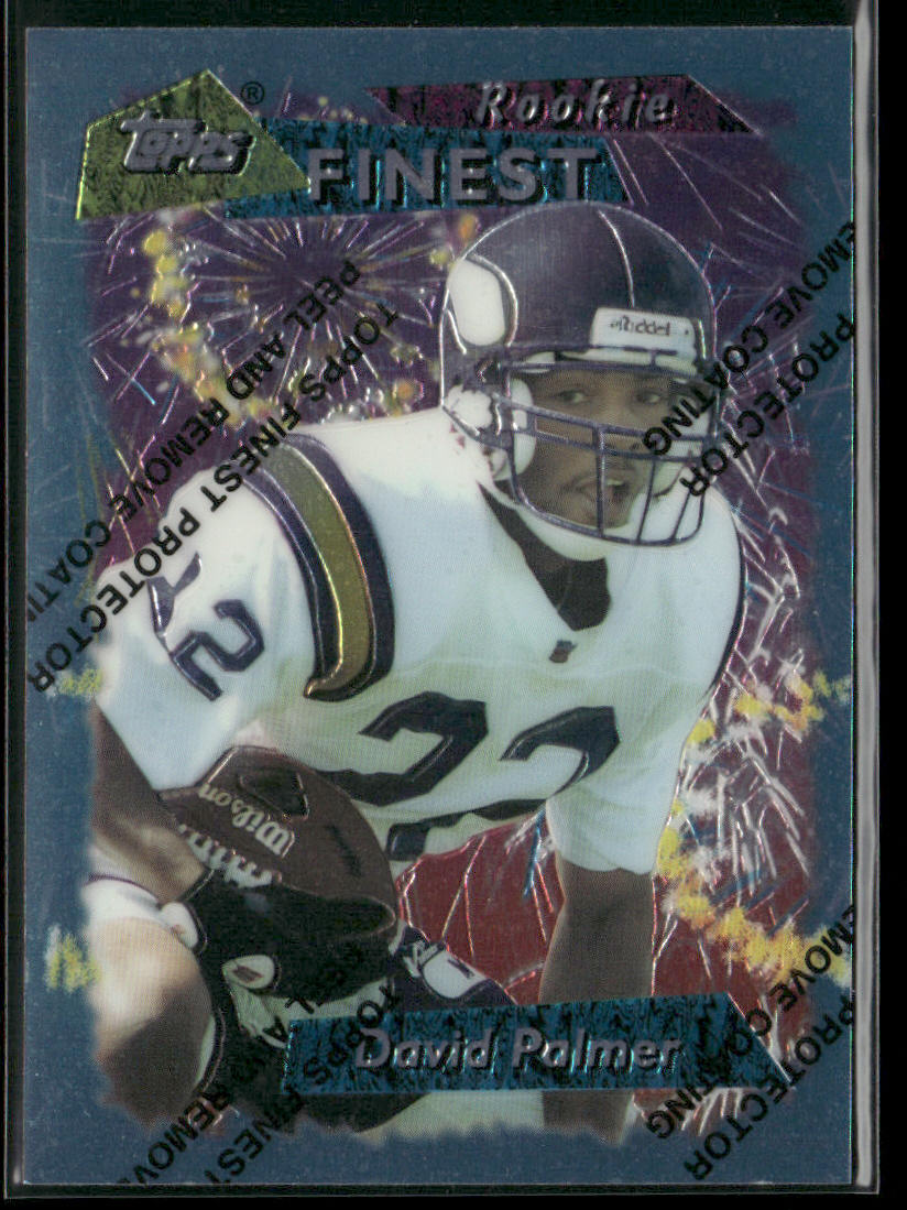 David Palmer 1995 Finest #38 Minnesota Vikings