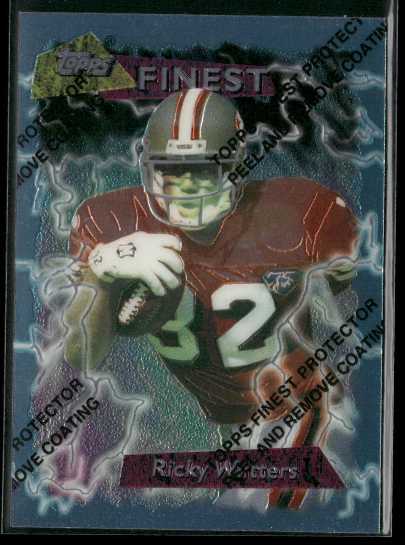 Ricky Watters 1995 Finest #39 San Francisco 49ers