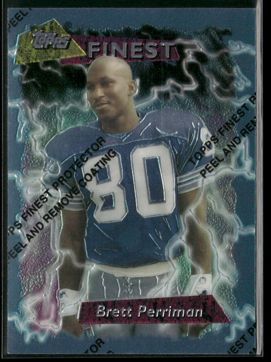 Brett Perriman 1995 Finest #40 Detroit Lions