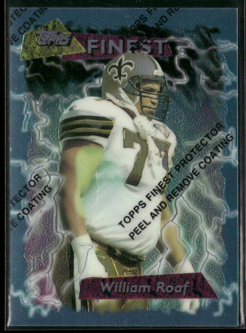 Willie Roaf 1995 Finest #48 New Orleans Saints