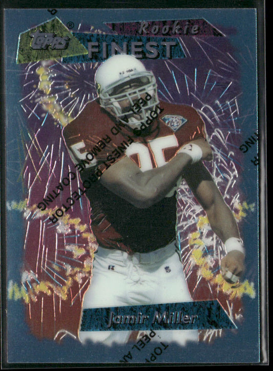Jamir Miller 1995 Finest #51 Arizona Cardinals