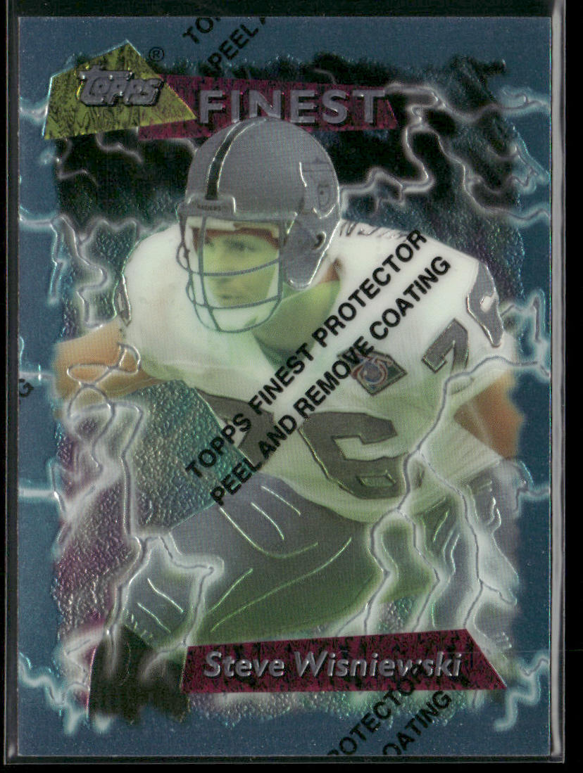 Steve Wisniewski 1995 Finest #54 Los Angeles Raiders