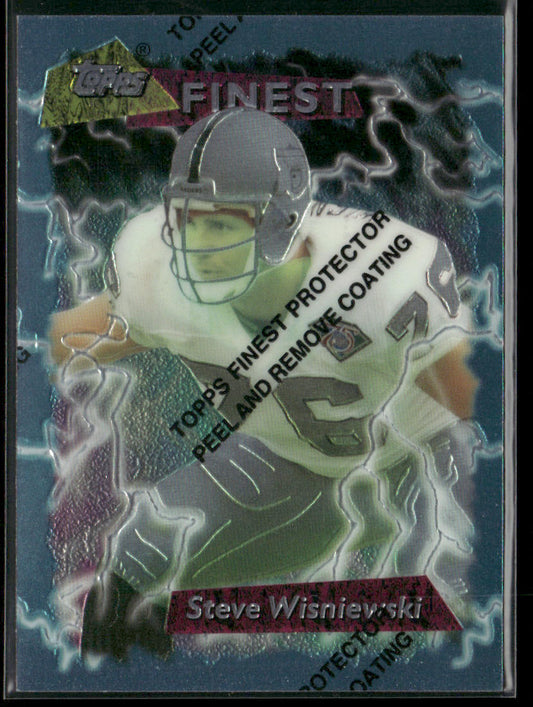 Steve Wisniewski 1995 Finest #54 Los Angeles Raiders