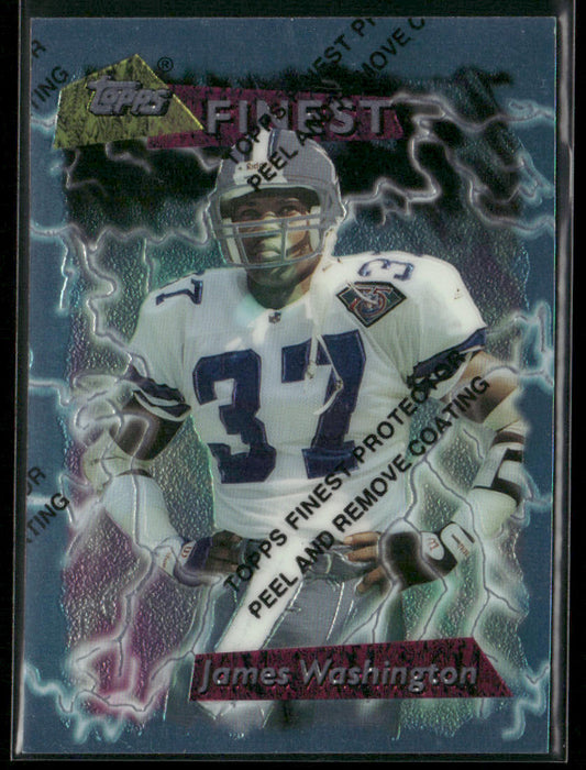 James Washington 1995 Finest #59 Dallas Cowboys